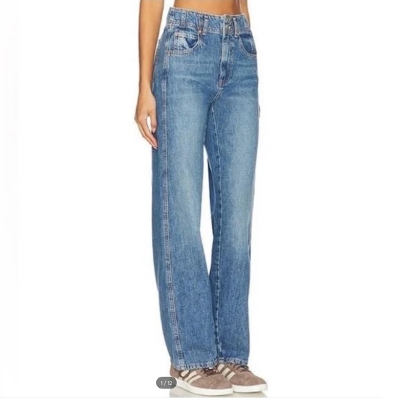 We The Free Denim - Free People Aster Straight Leg Jeans Sz 27S
